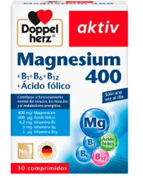 DOPPELHERZ AKTIV MAGNESIO 400 30CP
