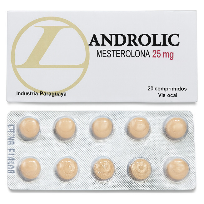 Landerlan Androlic Mesterolona 25mg 20 Comprimidos | Proviron