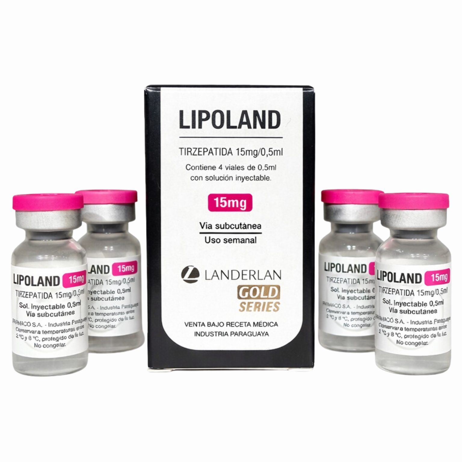 Lipoland 15 MG – 4 Ampolas
