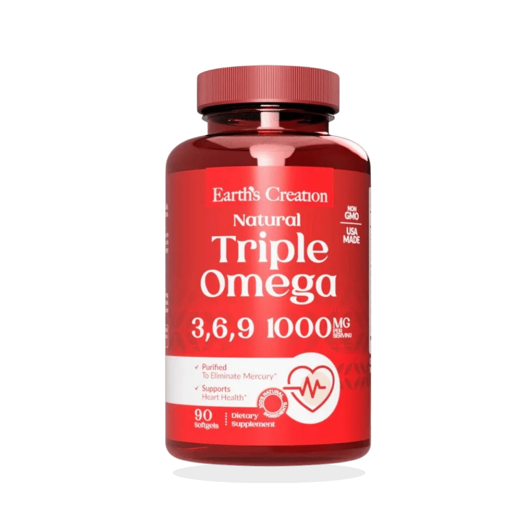 TRIPLE OMEGA 3,6,9 1000MG 90 CAPSULAS EARTS CRATION