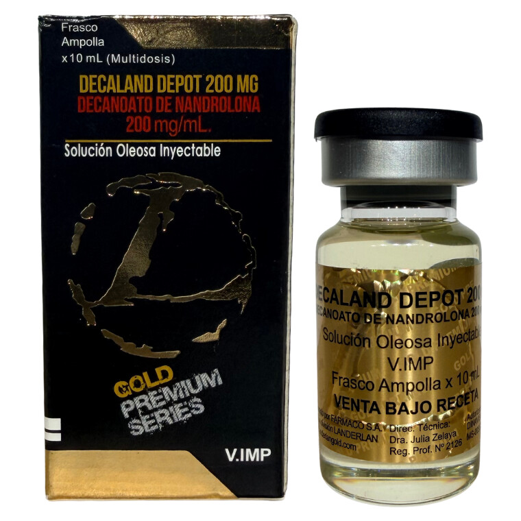Landerlan Gold Decaland Depot 200mg 10ml | Decanoato de Nandrolona