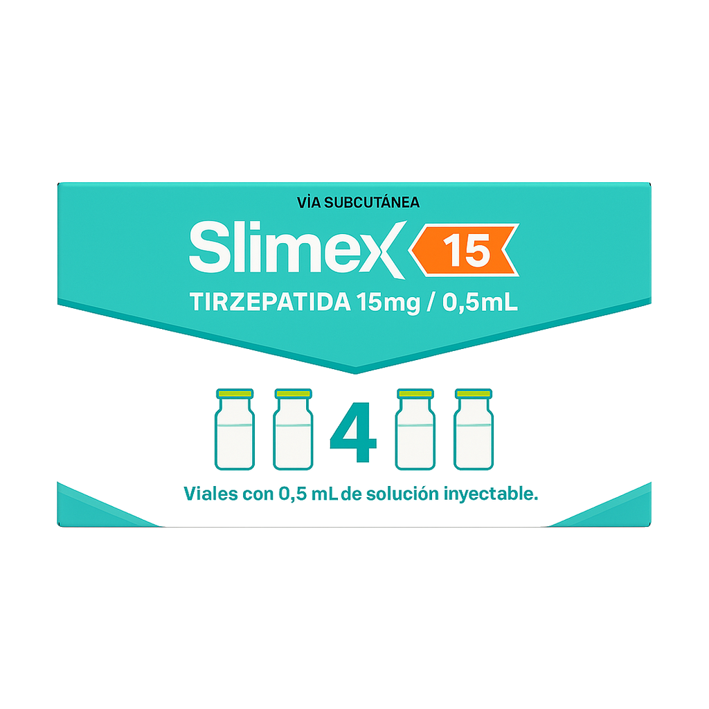 Tirzepatida Slimex 15mg 4 ampola
