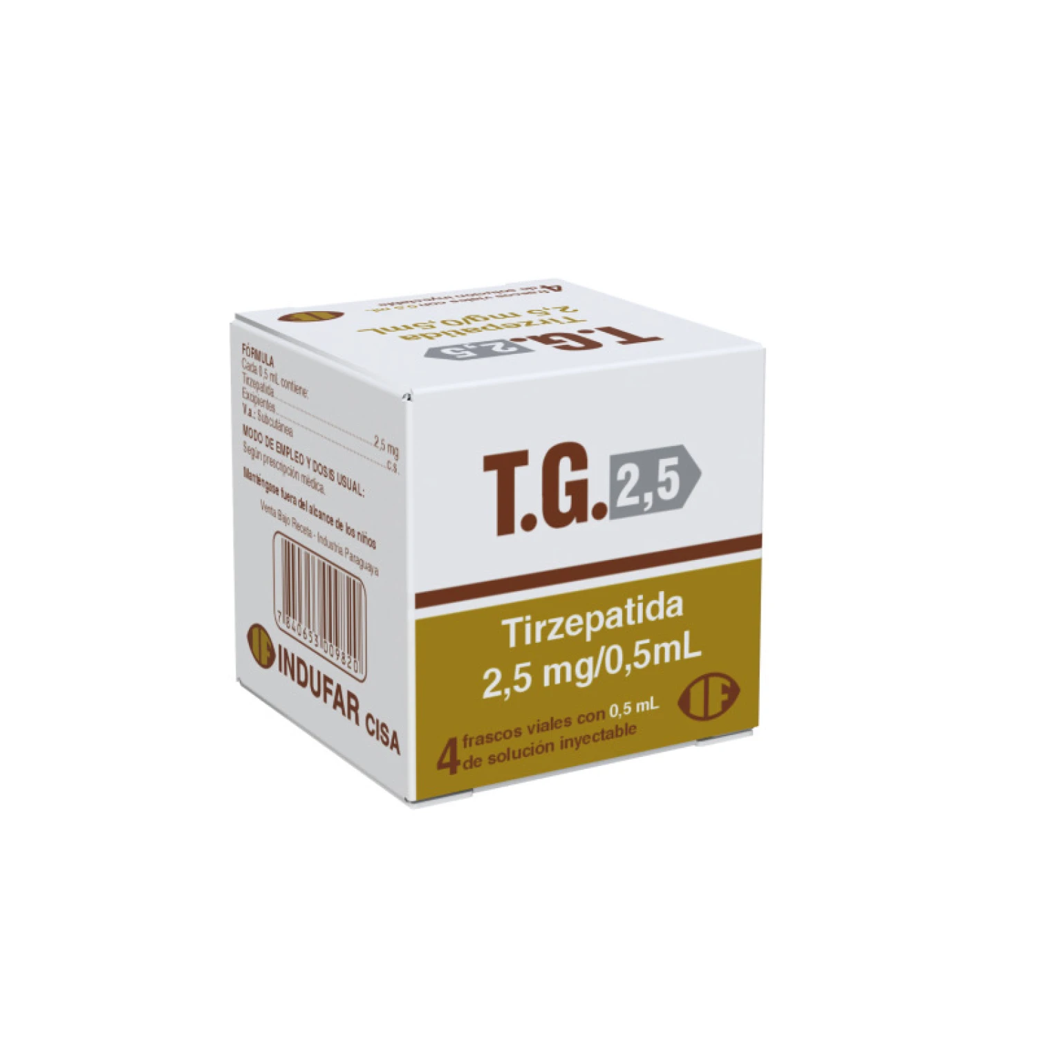 TG 2,5 MG – INDUFAR