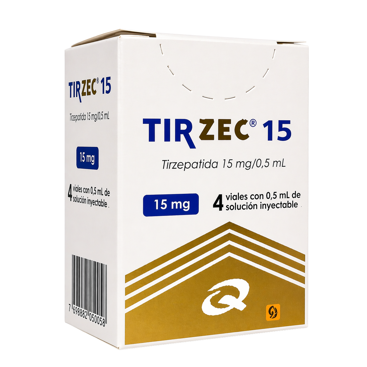 Tirzec 15 MG (4 Ampolas)