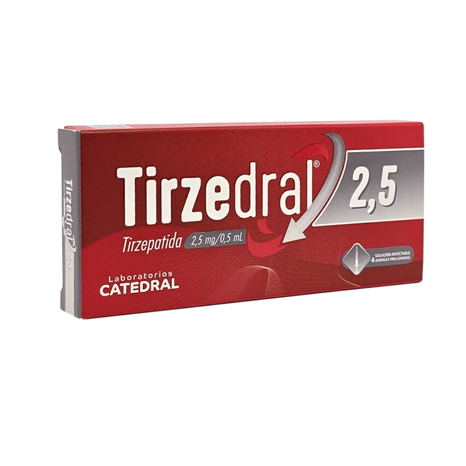 TIRZEDRAL 2,5 MG SERINGA