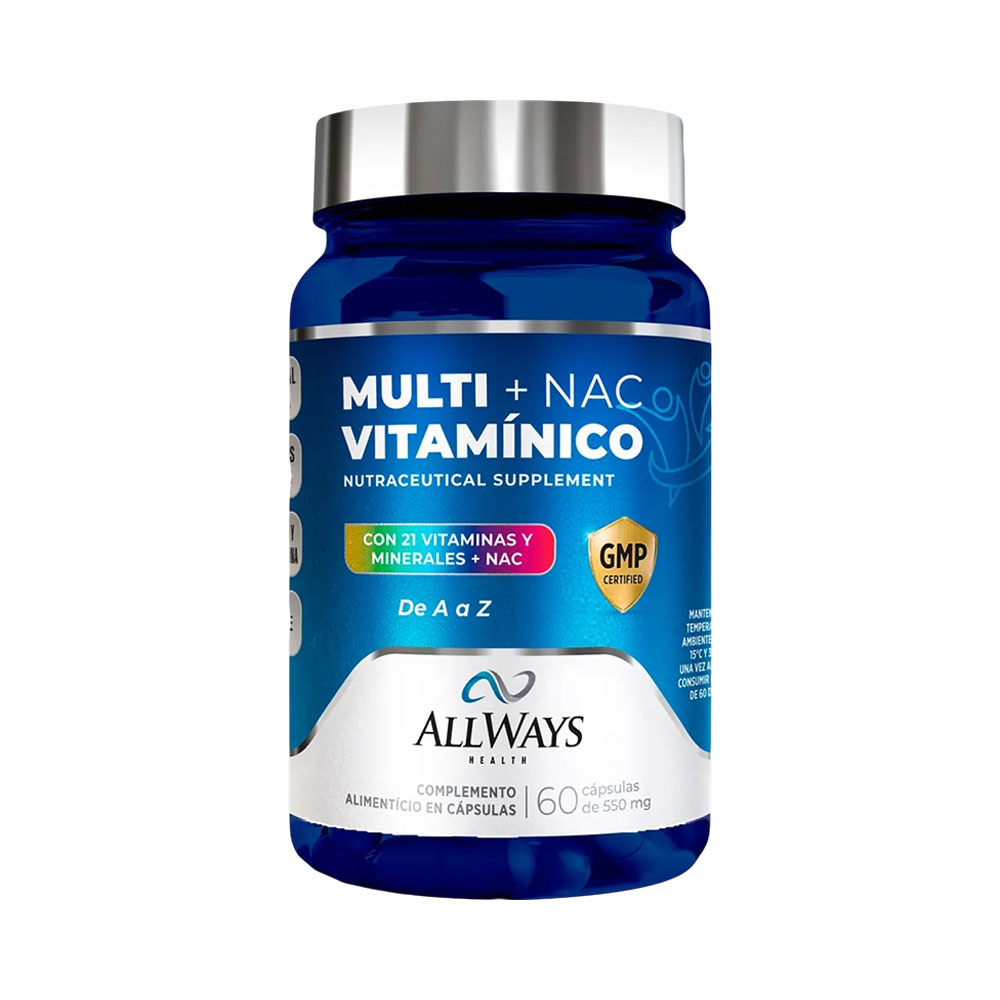 Allways Multivitaminico+NAC 60caps