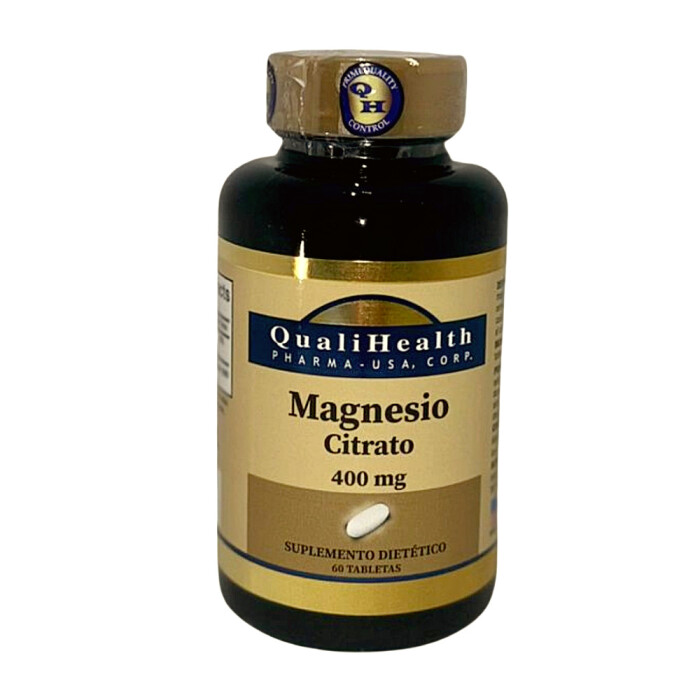 Qualihealth Magnésio Citrato 400mg
