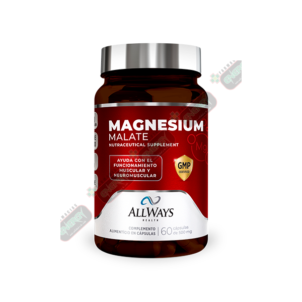 Allways Magnesium Malate 60Cap x500mg
