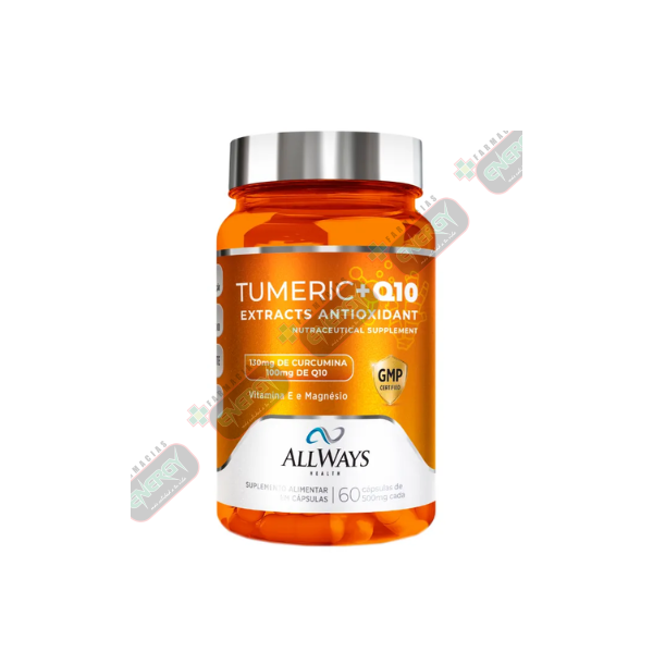 Allways Tumeric+Q10 60Cap x500mg
