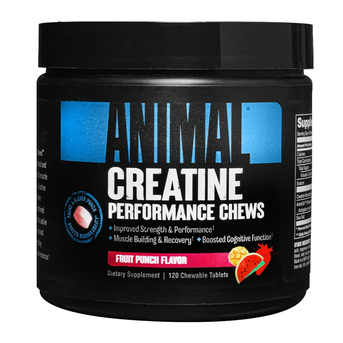 Animal Creatina Fruit Punch 120tb