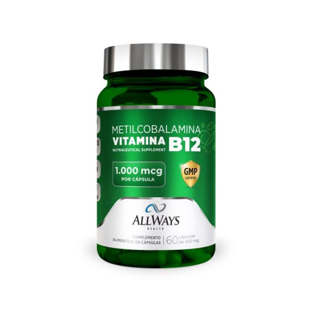 Allways Metilcobalamina B12 60caps
