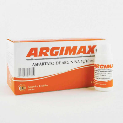 Argimax Sol Oral Amp Beb 10ml x 10