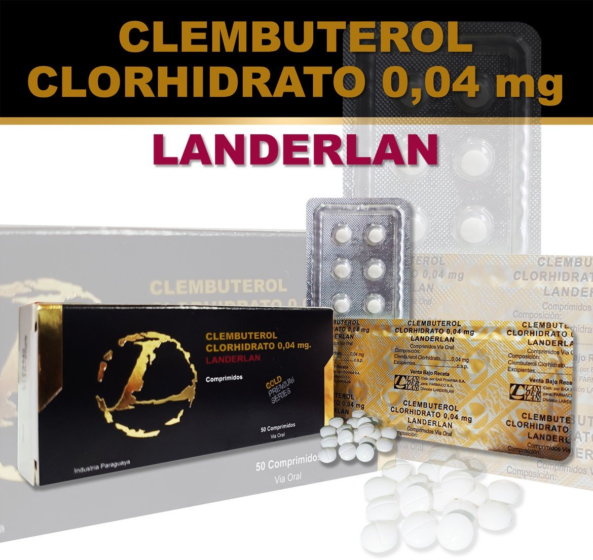 Clenbuterol 0,04mg Landerlan