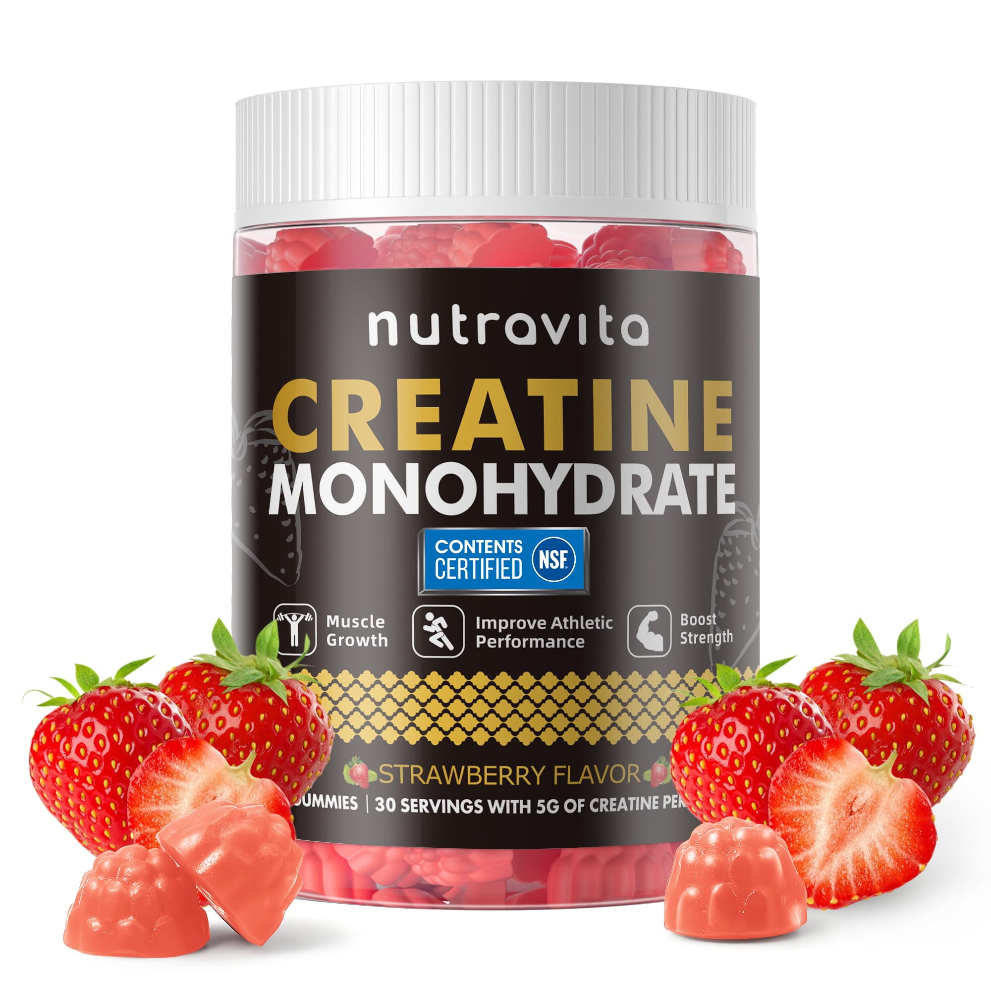 Creatine Monohydrate Strawberry
