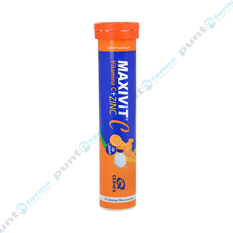 Maxivit Calcio Tab Efervescente Tubo x20