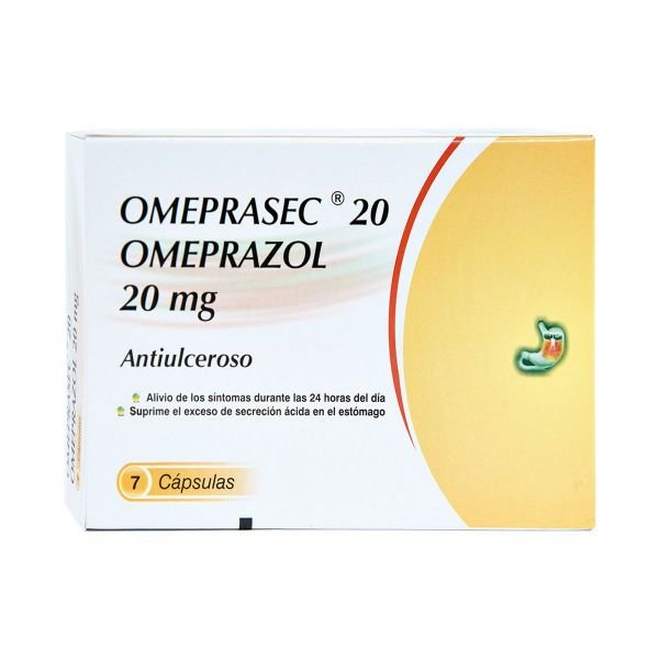 Omeprasec 20mg CAP x7