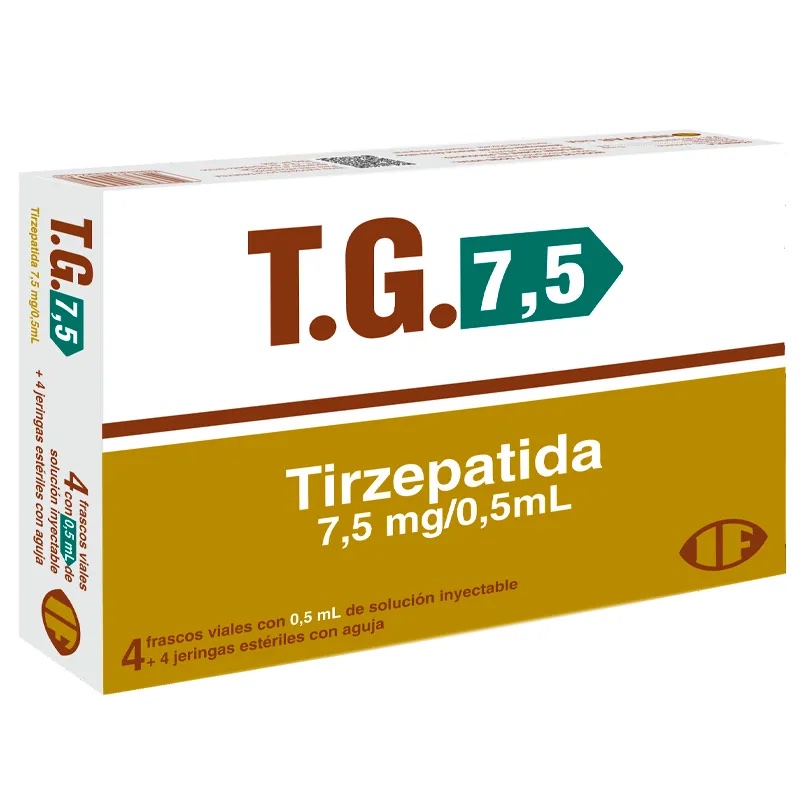 TG 7,5MG 4 AMPOLAS