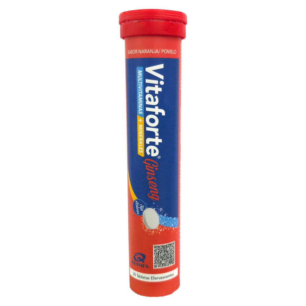 Vitaforte Ginseng TAB Efervescente Tubo x20